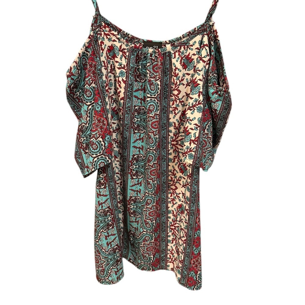 Rue21 Multicolor Paisley Midi Dress